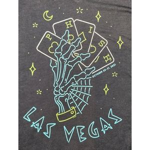 Phish Halloween Las Vegas October 2021 XL Ladies T Shirt Trey Mike Fish Page